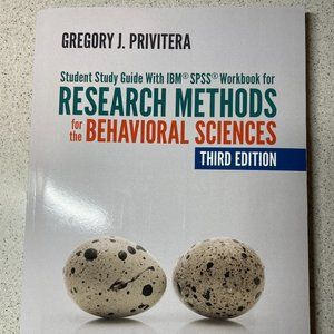 Student Study Guide  Workbook for Research Methods for the Behavior